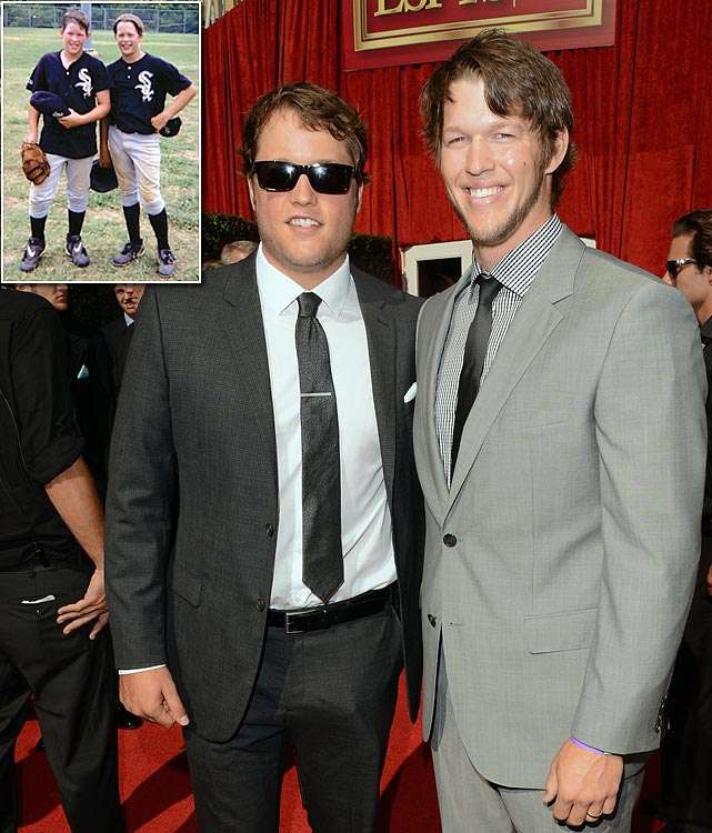 Clayton Kershaw and  Matthew Stafford